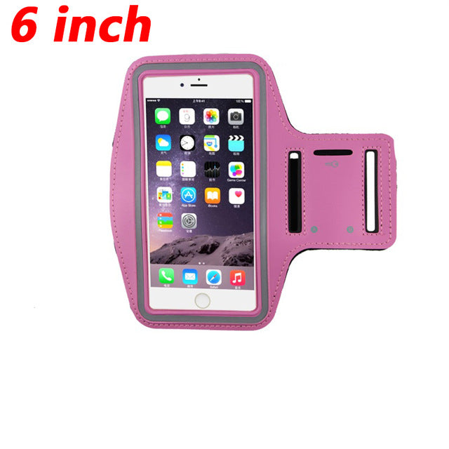 Waterproof Sports Phone Armband For Size 6'' inch