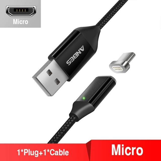 ANBES Magnetic Micro USB Cable