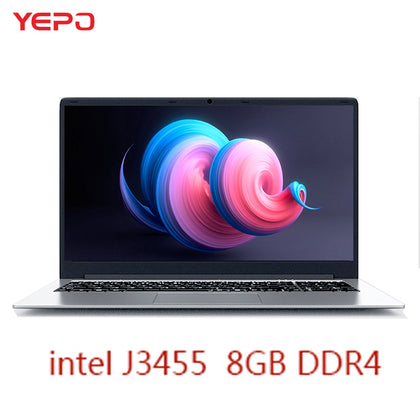 YEPO Notebook Computer 15.6 inch Laptop Intel Quad Core J3455