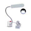 2019 Portable Sewing Machine LED Light 2W 30LED Magnetic Mounting Base Gooseneck Lamp for All Sewing Machine Lighting US/EU Plug