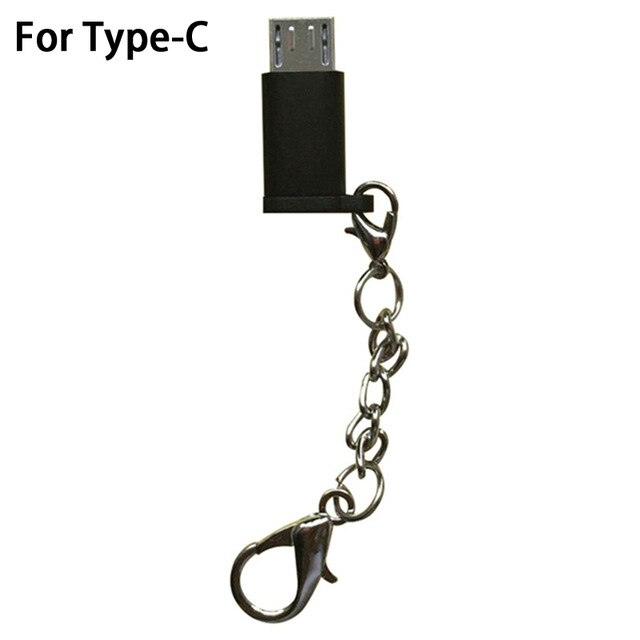 Metal USB 3.1 Type-C Male Connector to Micro USB 2.0